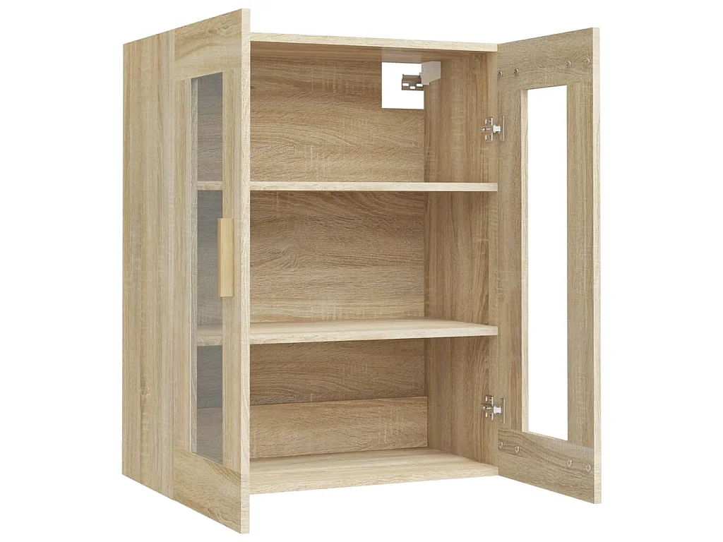 Armoire murale suspendue Chêne sonoma 69,5x34x90 cm