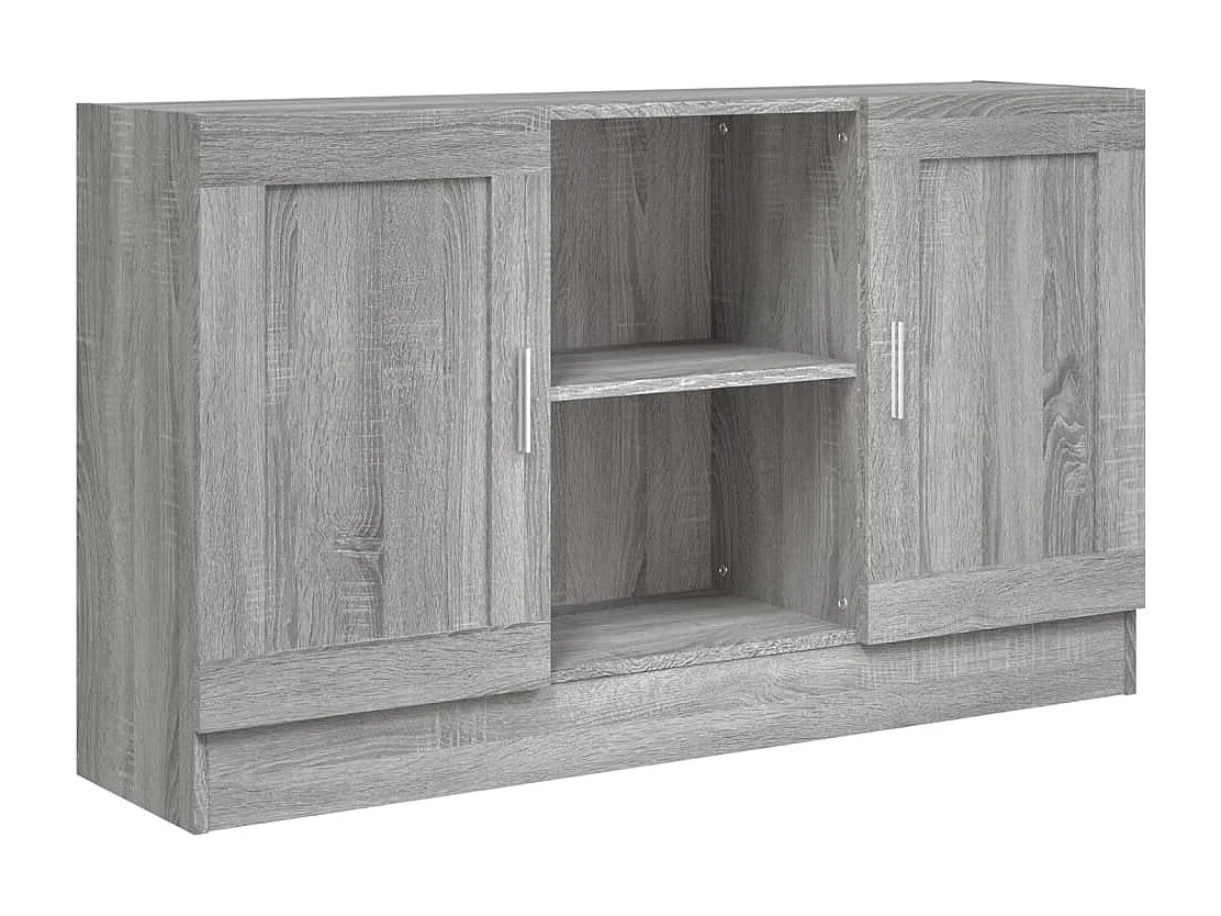 Buffet Sonoma gris 120x30,5x70 cm Bois d'ingénierie