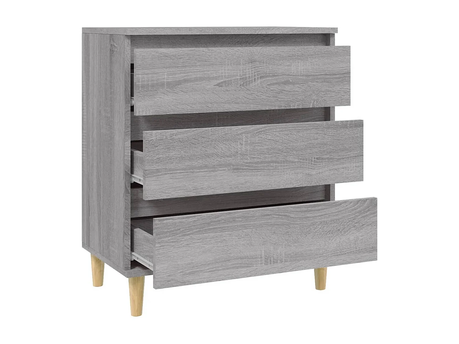 Buffet Sonoma gris 60x35x70 cm Bois d'ingénierie