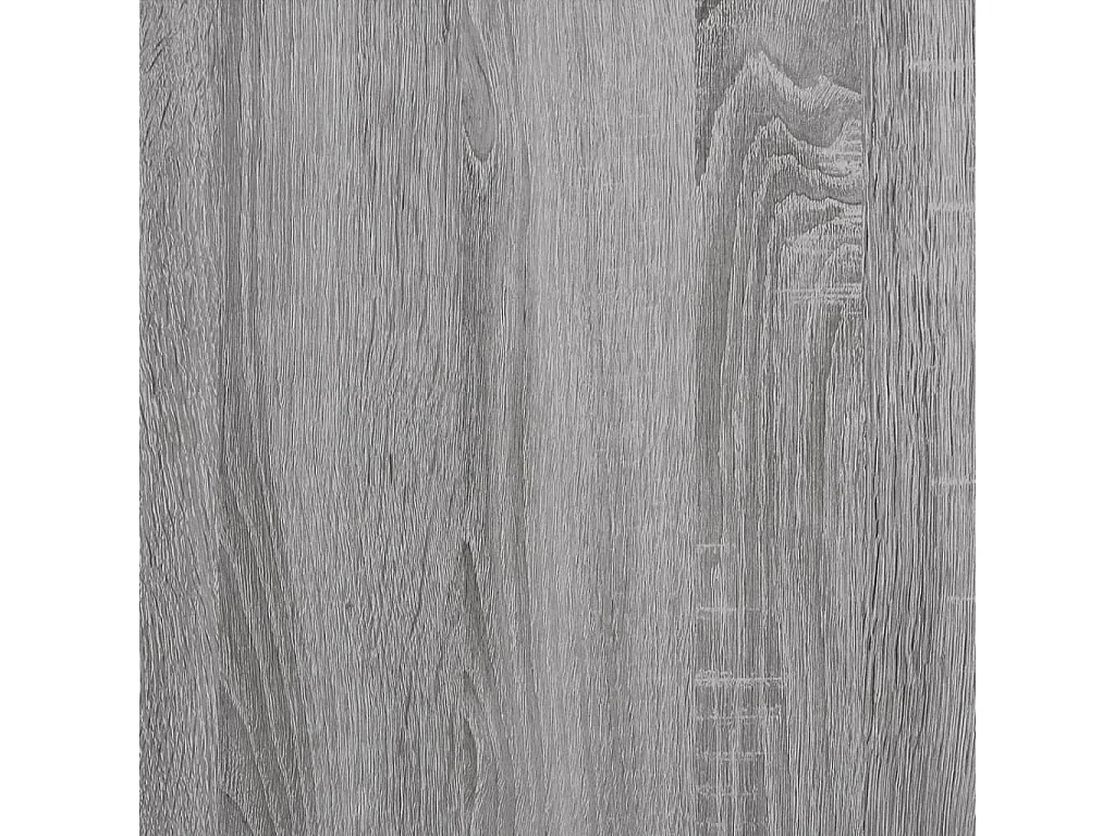 Aparador de madera contrachapada gris Sonoma 60x35x70 cm