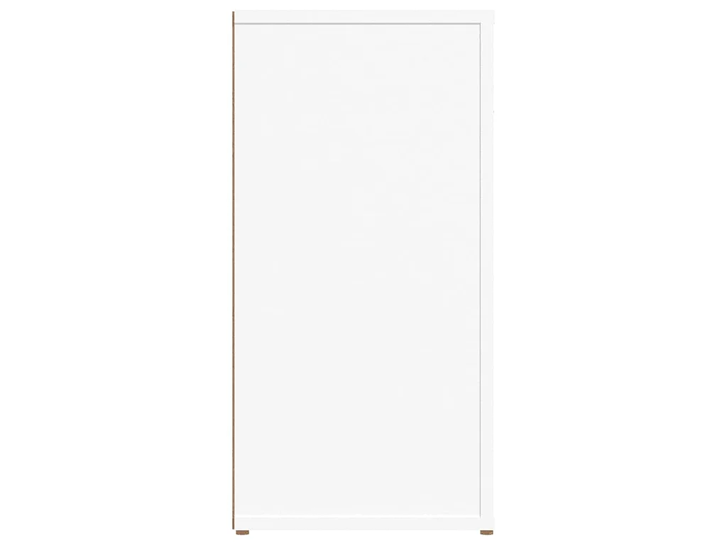 Sideboard Weiß 100x30x59,5 cm Holzwerkstoff