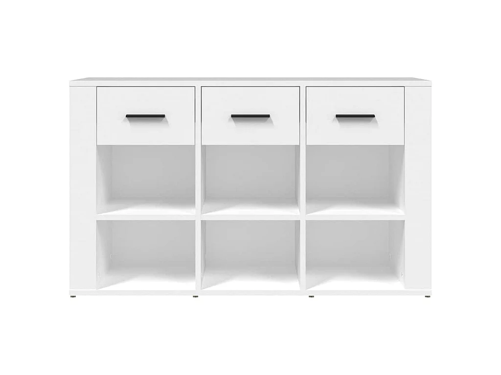 Sideboard Weiß 100x30x59,5 cm Holzwerkstoff