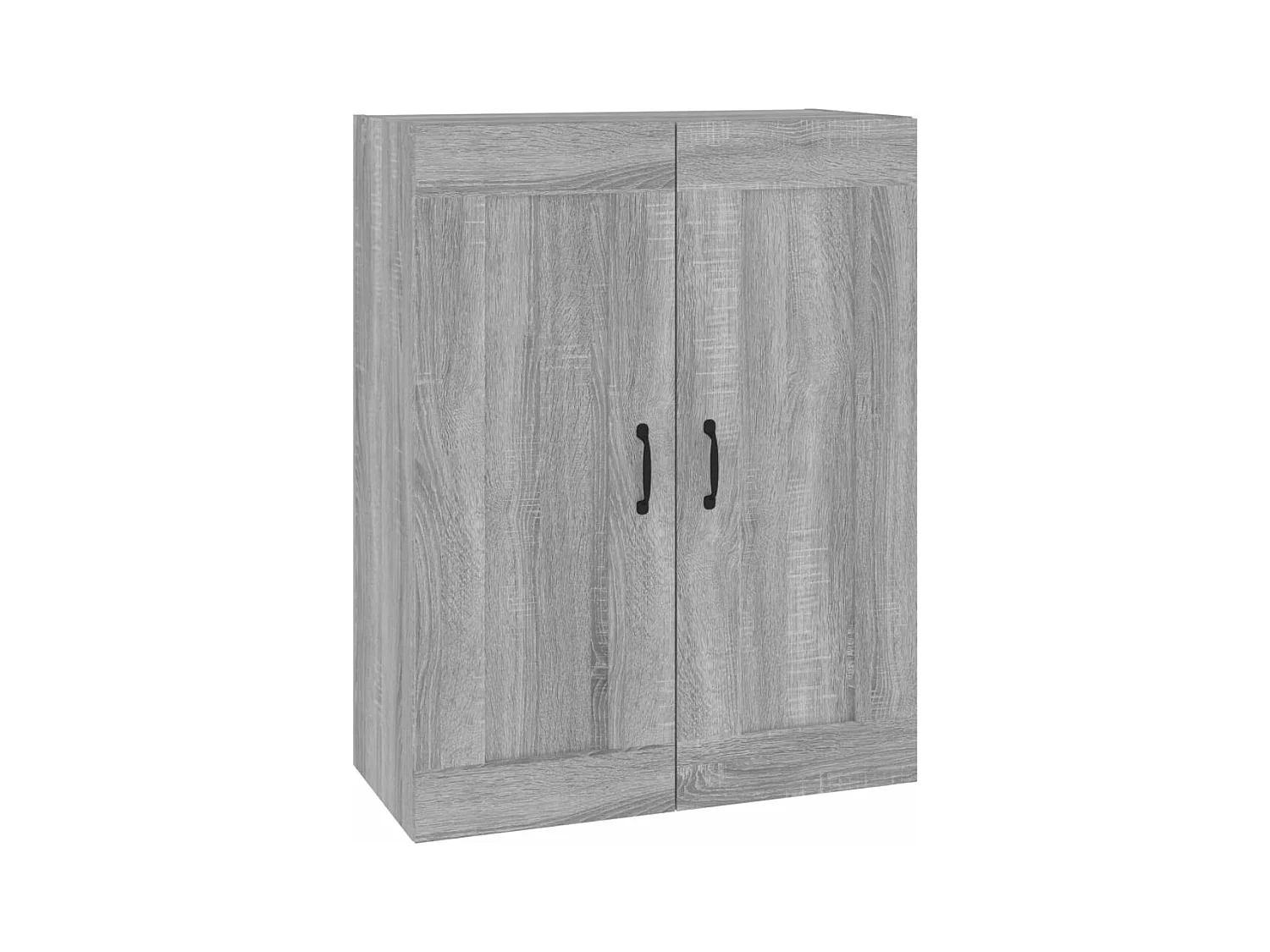Hangkast 69,5x32,5x90 cm grijs sonoma eikenkleurig