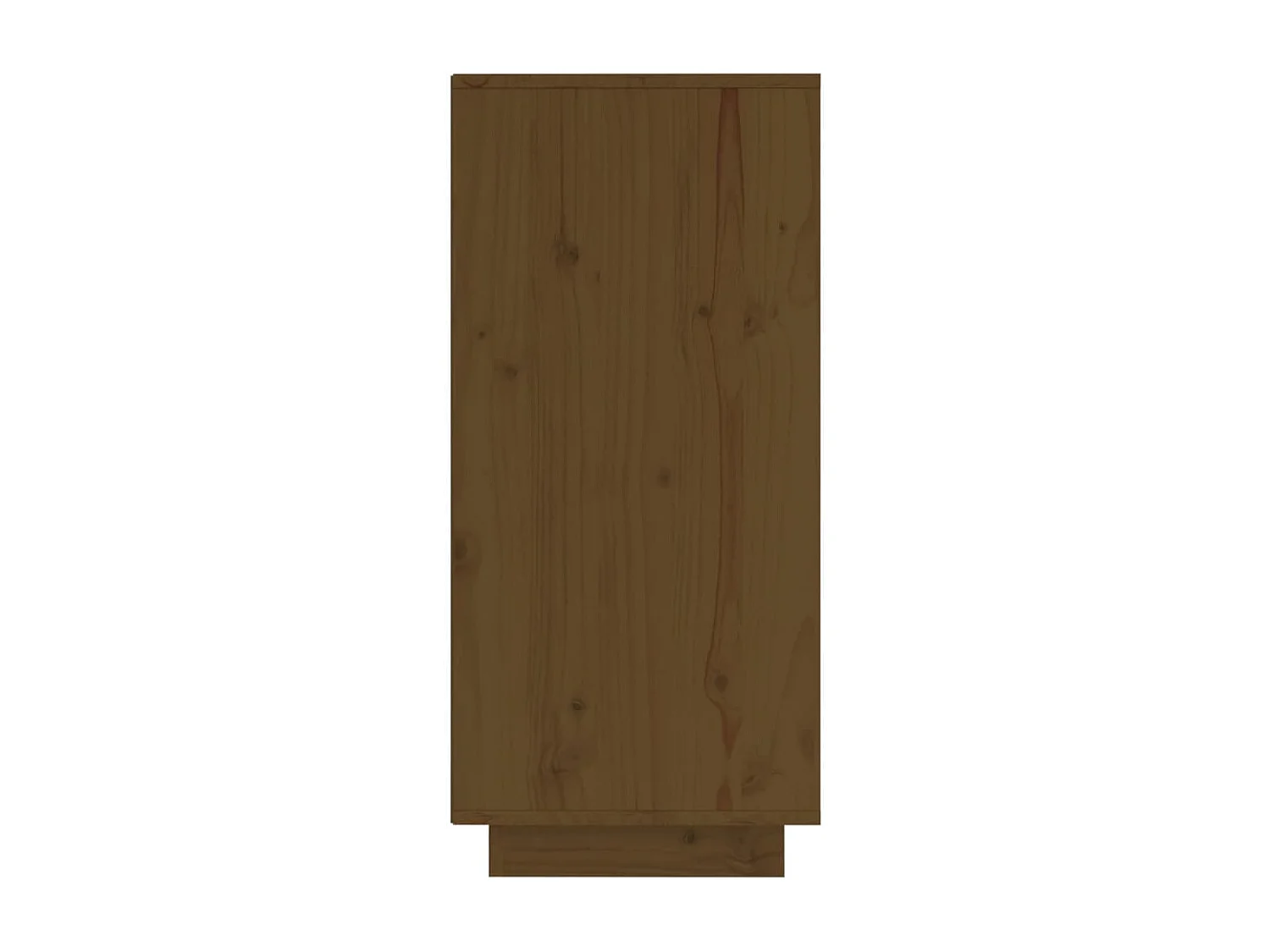 Dressoir 60x34x75 cm massief grenenhout honingbruin