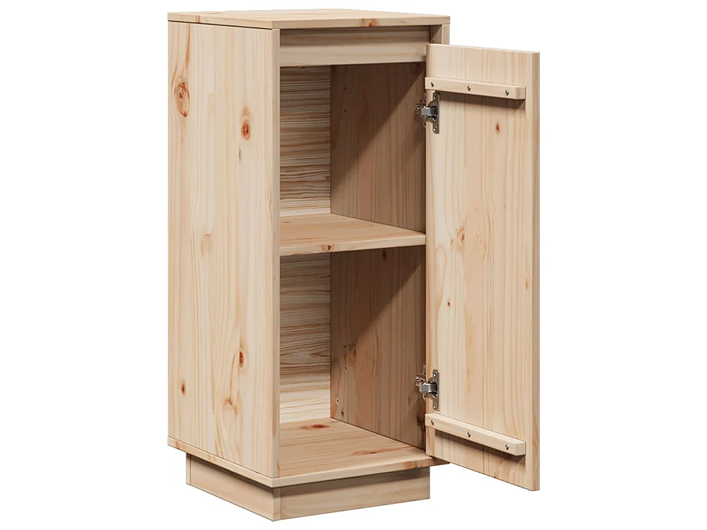 Credenza 31,5x34x75 cm in Legno Massello di Pino