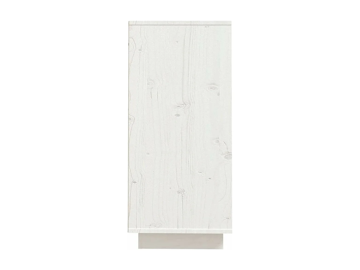 Sideboard Weiß 60x34x75 cm Massivholz Kiefer