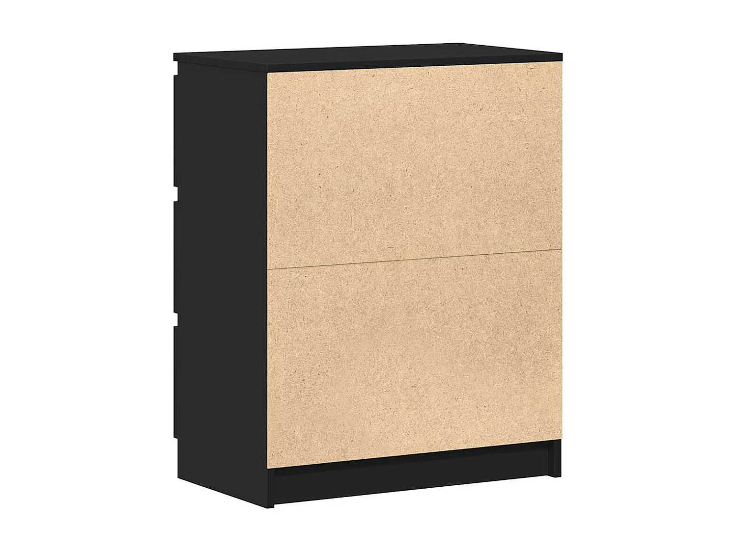 Aparador 60x35x76 cm derivados de madeira preto