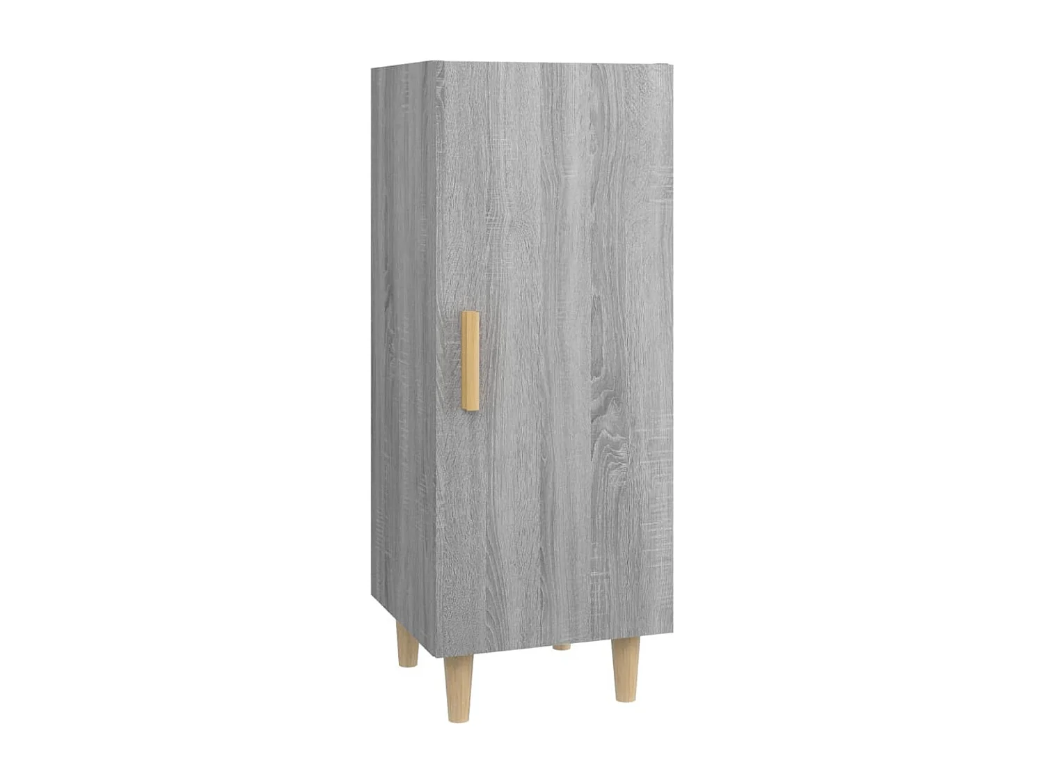 Buffet Sonoma gris 34,5x34x90 cm Bois d'ingénierie