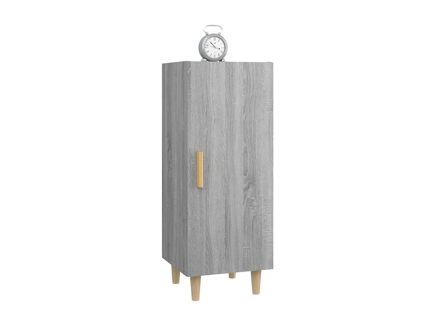 Buffet Sonoma gris 34,5x34x90 cm Bois d'ingénierie
