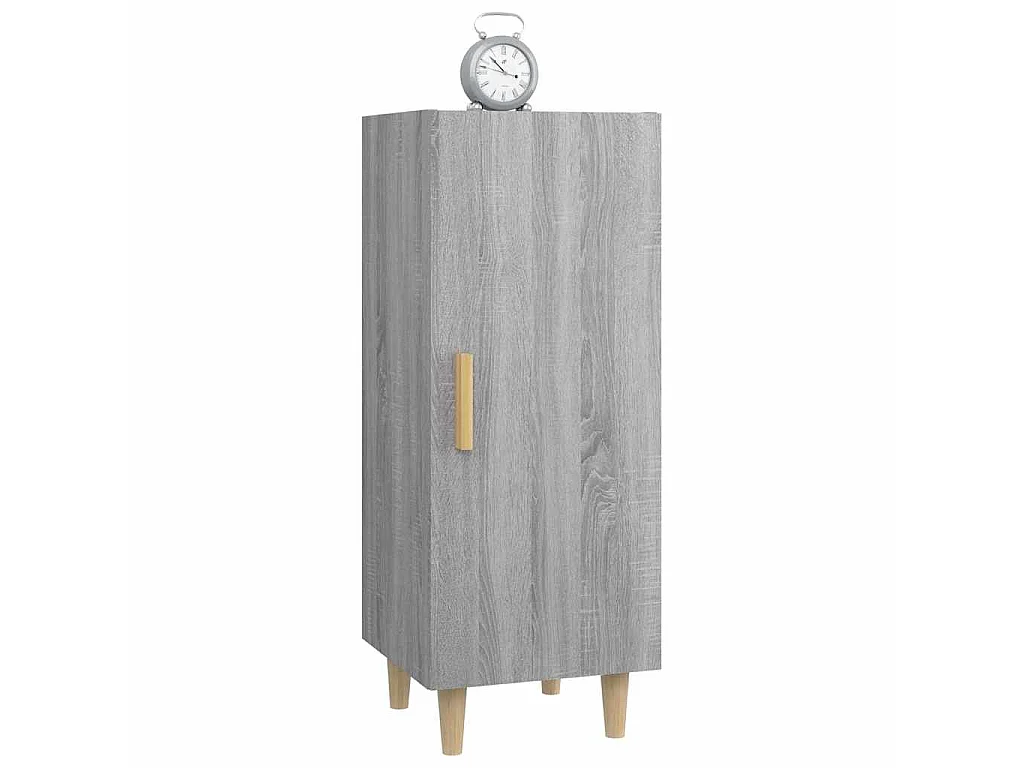 Buffet Sonoma gris 34,5x34x90 cm Bois d'ingénierie