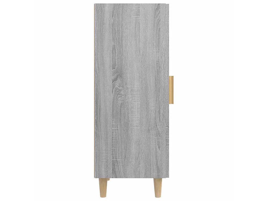 Buffet Sonoma gris 34,5x34x90 cm Bois d'ingénierie
