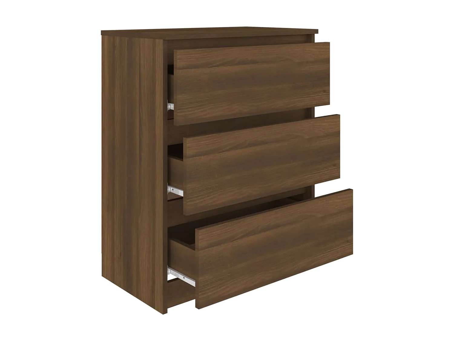 Buffet Chêne marron 60x35x76 cm Bois d'ingénierie