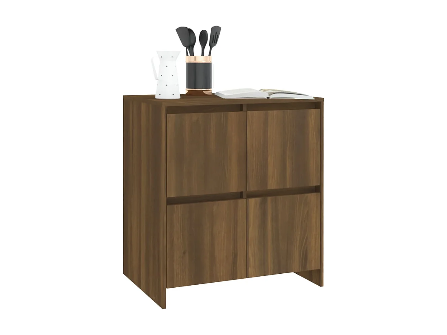 Buffet Chêne marron 70x41x75 cm Bois d'ingénierie