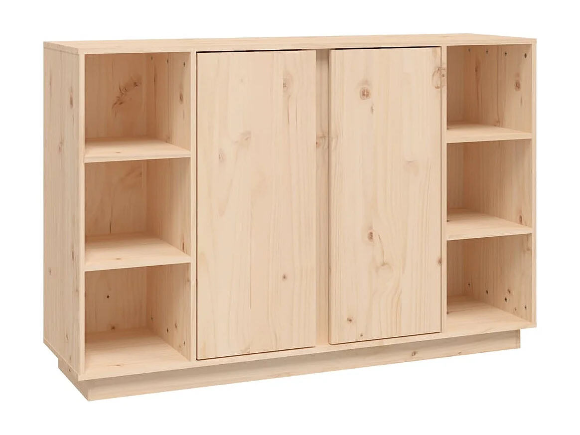Buffet 120x35x80 cm Bois massif de pin