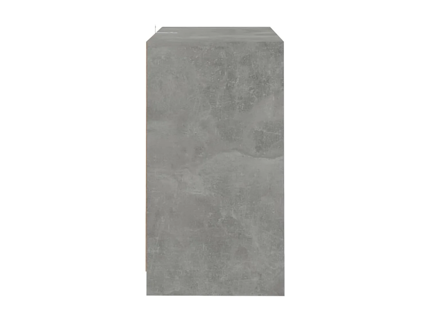 Dressoir 70x41x75 cm bewerkt hout betongrijs