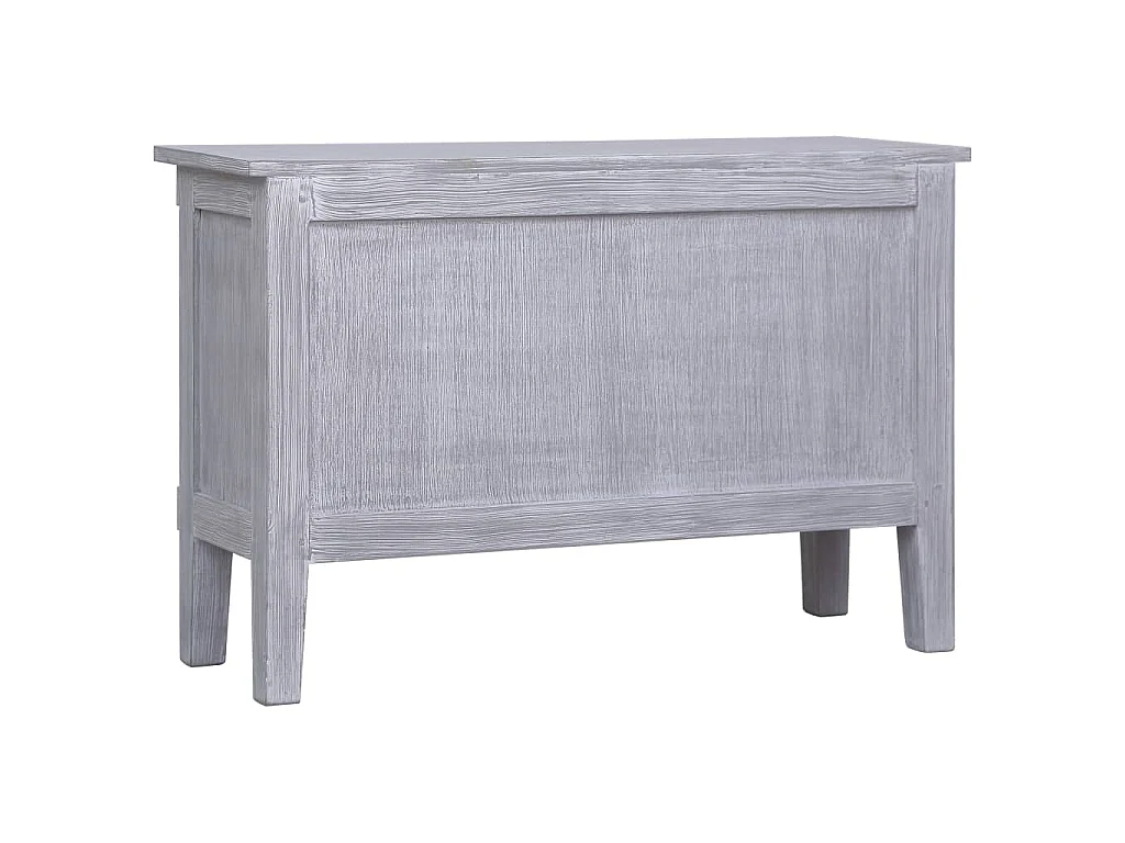 Buffet avec 2 tiroirs 90x30x60 cm Bois d'acajou massif