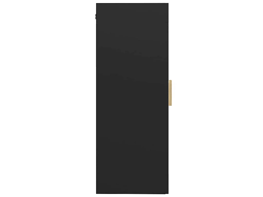 Armoire murale suspendue Noir 69,5x34x90 cm