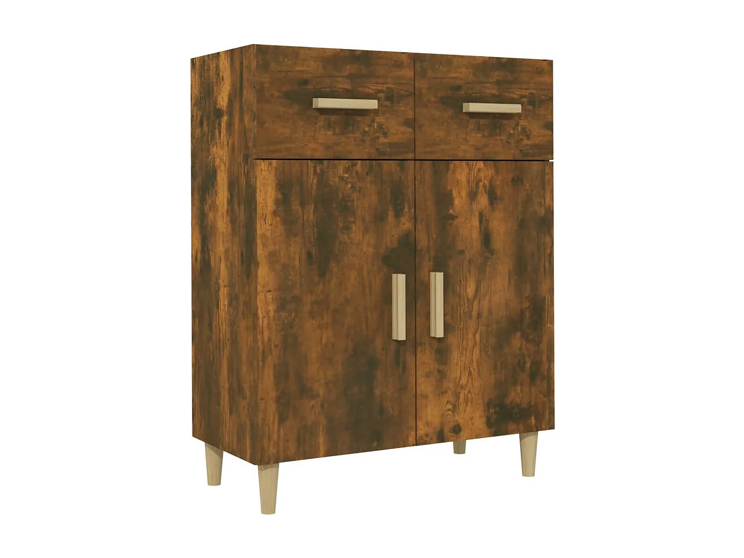 Sideboard Räuchereiche 69,5x34x89 cm Holzwerkstoff