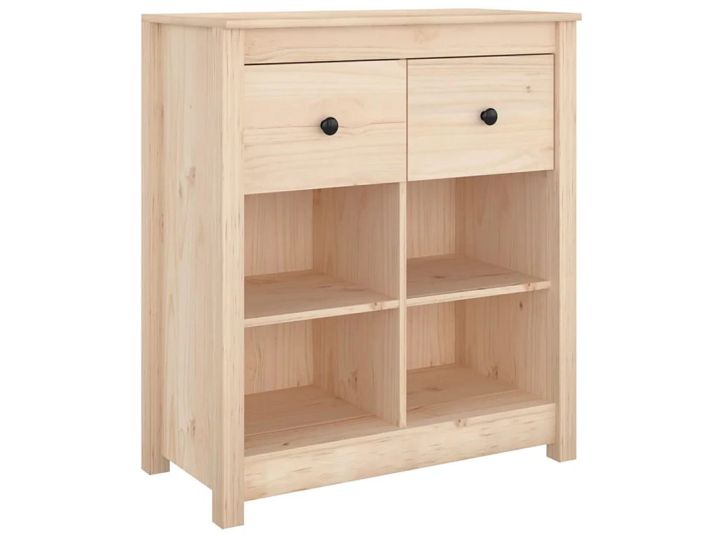 Buffet 70x35x80 cm Bois massif de pin