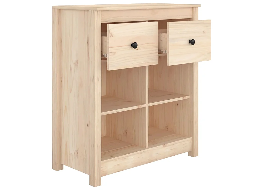 Buffet 70x35x80 cm Bois massif de pin