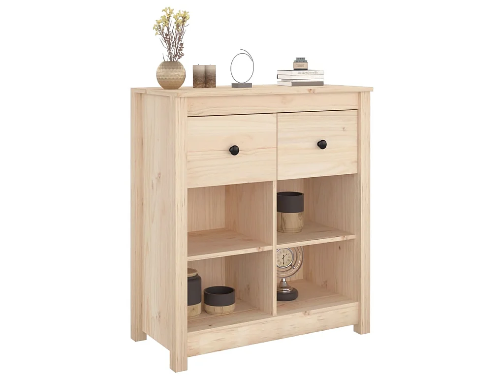 Buffet 70x35x80 cm Bois massif de pin