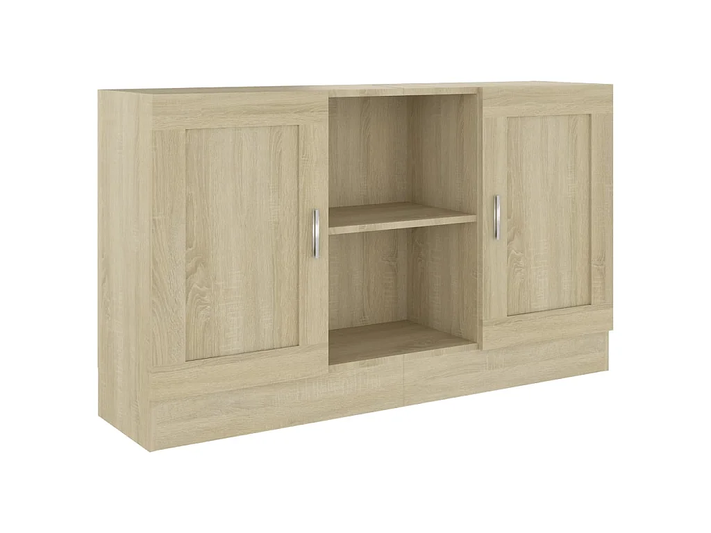 Sideboard Sonoma-Eiche 120x30,5x70 cm Holzwerkstoff