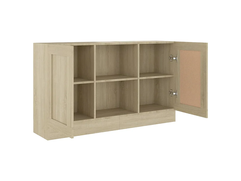 Sideboard Sonoma-Eiche 120x30,5x70 cm Holzwerkstoff