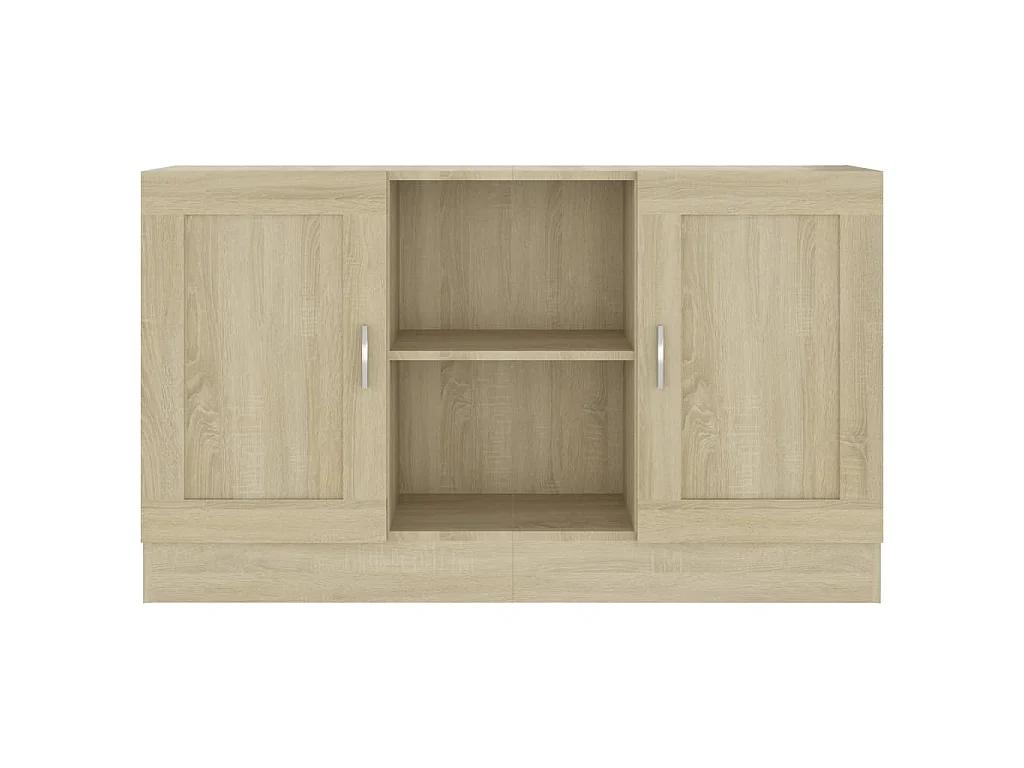 Sideboard Sonoma-Eiche 120x30,5x70 cm Holzwerkstoff