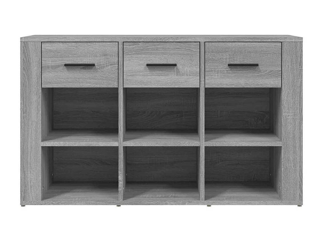 Buffet Sonoma gris 100x30x59,5 cm Bois d'ingénierie