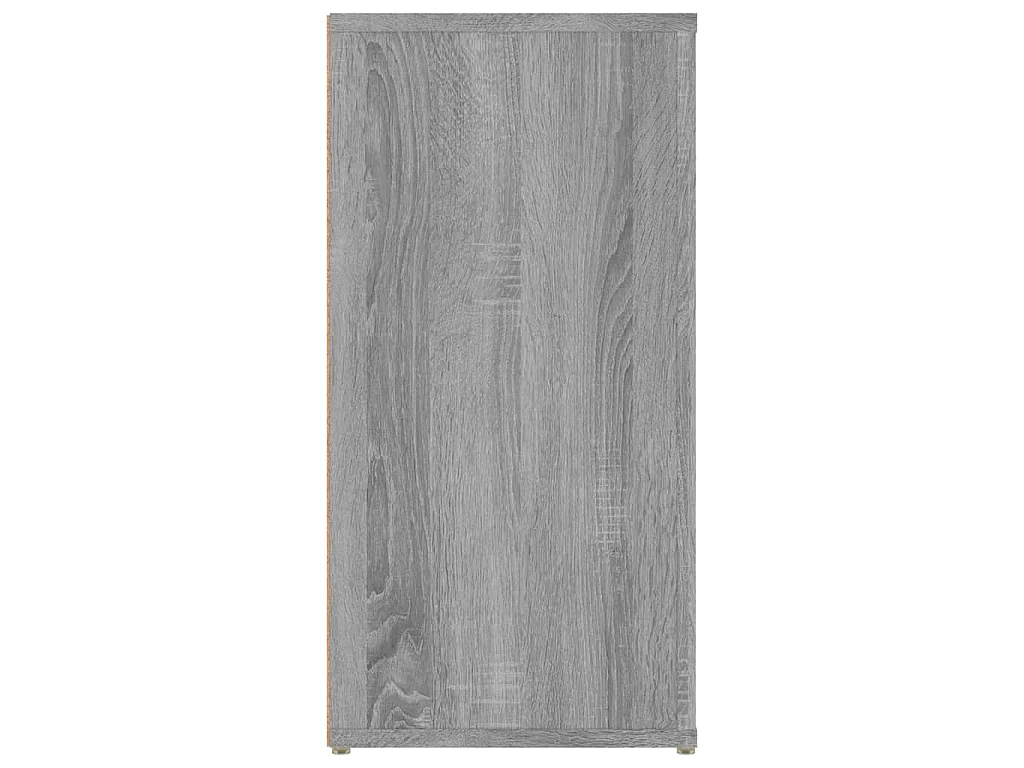 Credenza Grigio Sonoma 100x30x59,5 cm in Legno Multistrato