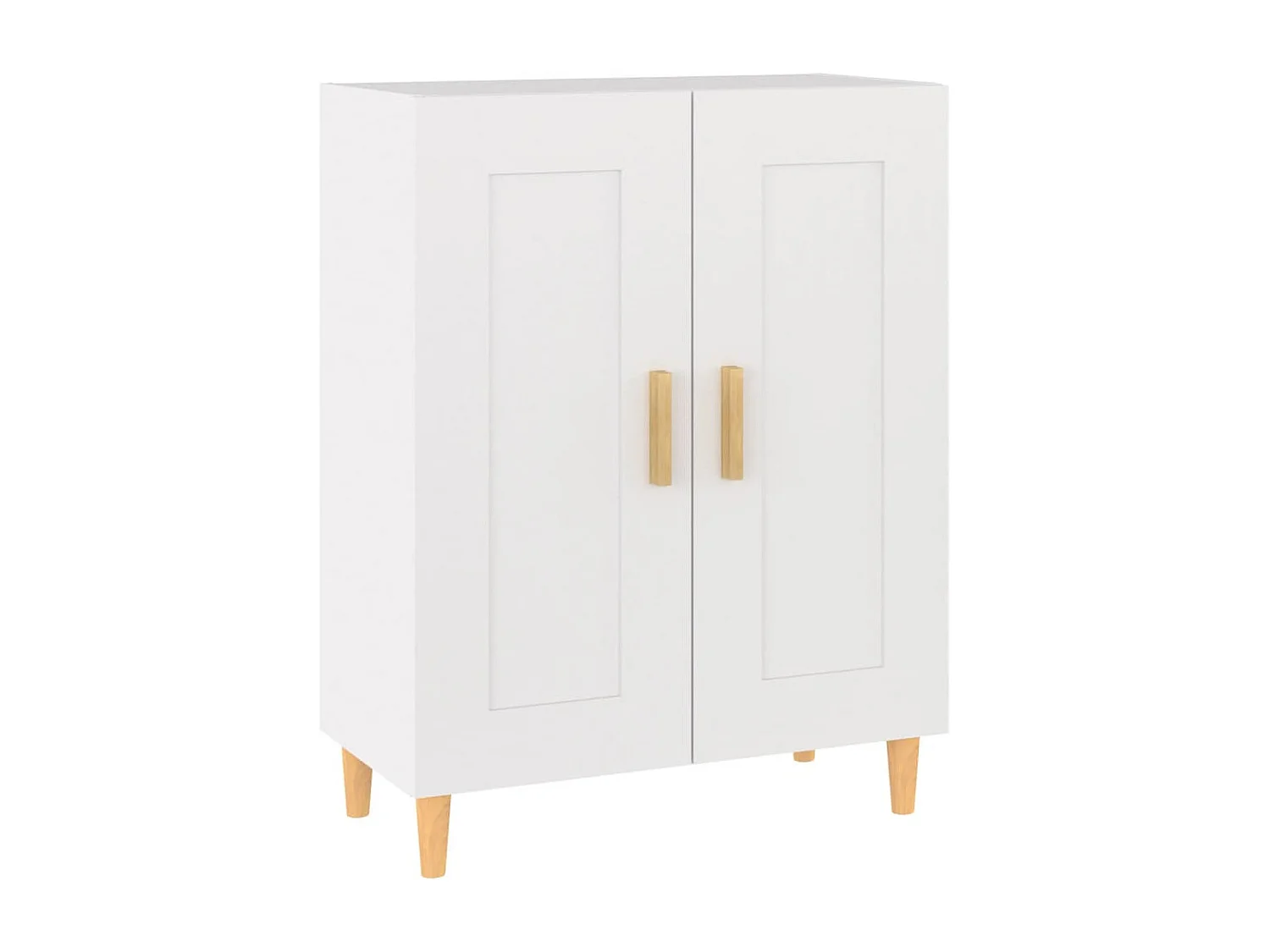 Sideboard Weiß 69,5x34x90 cm Holzwerkstoff