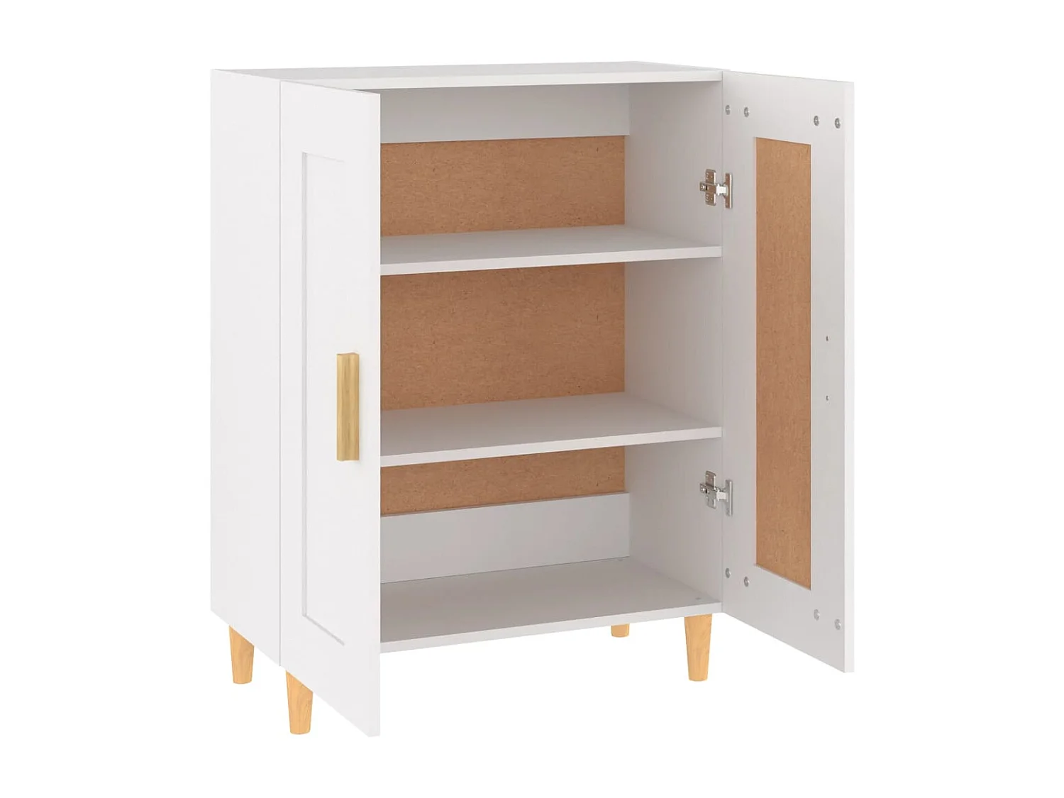 Sideboard Weiß 69,5x34x90 cm Holzwerkstoff