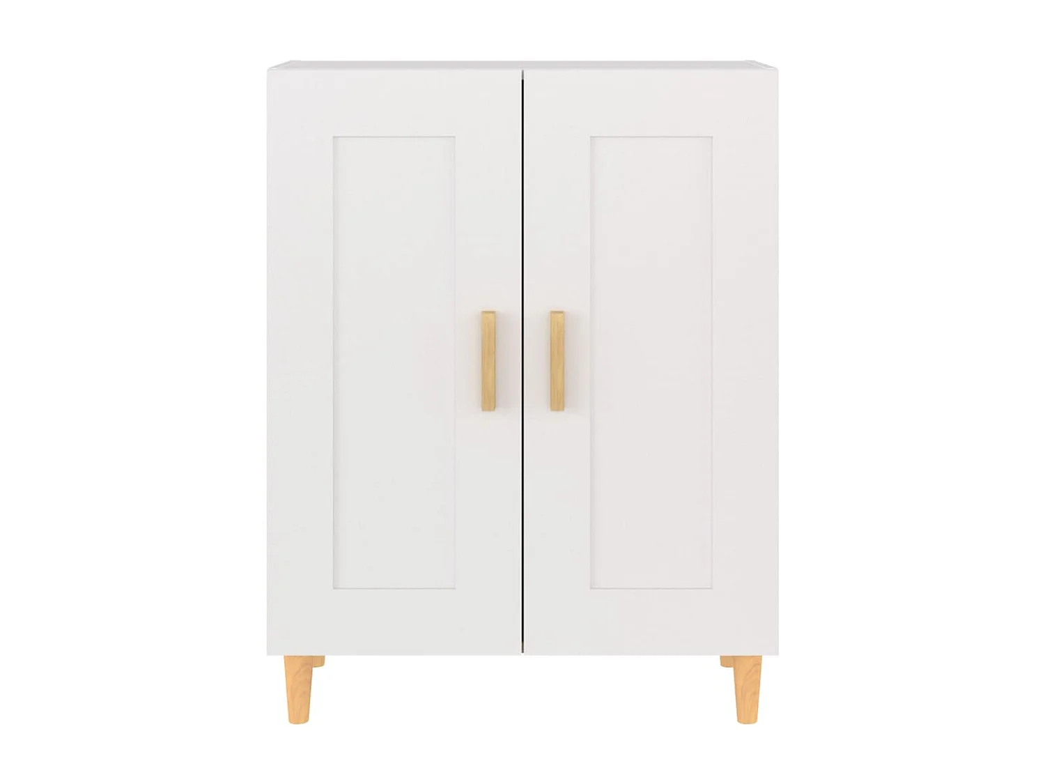 Sideboard Weiß 69,5x34x90 cm Holzwerkstoff