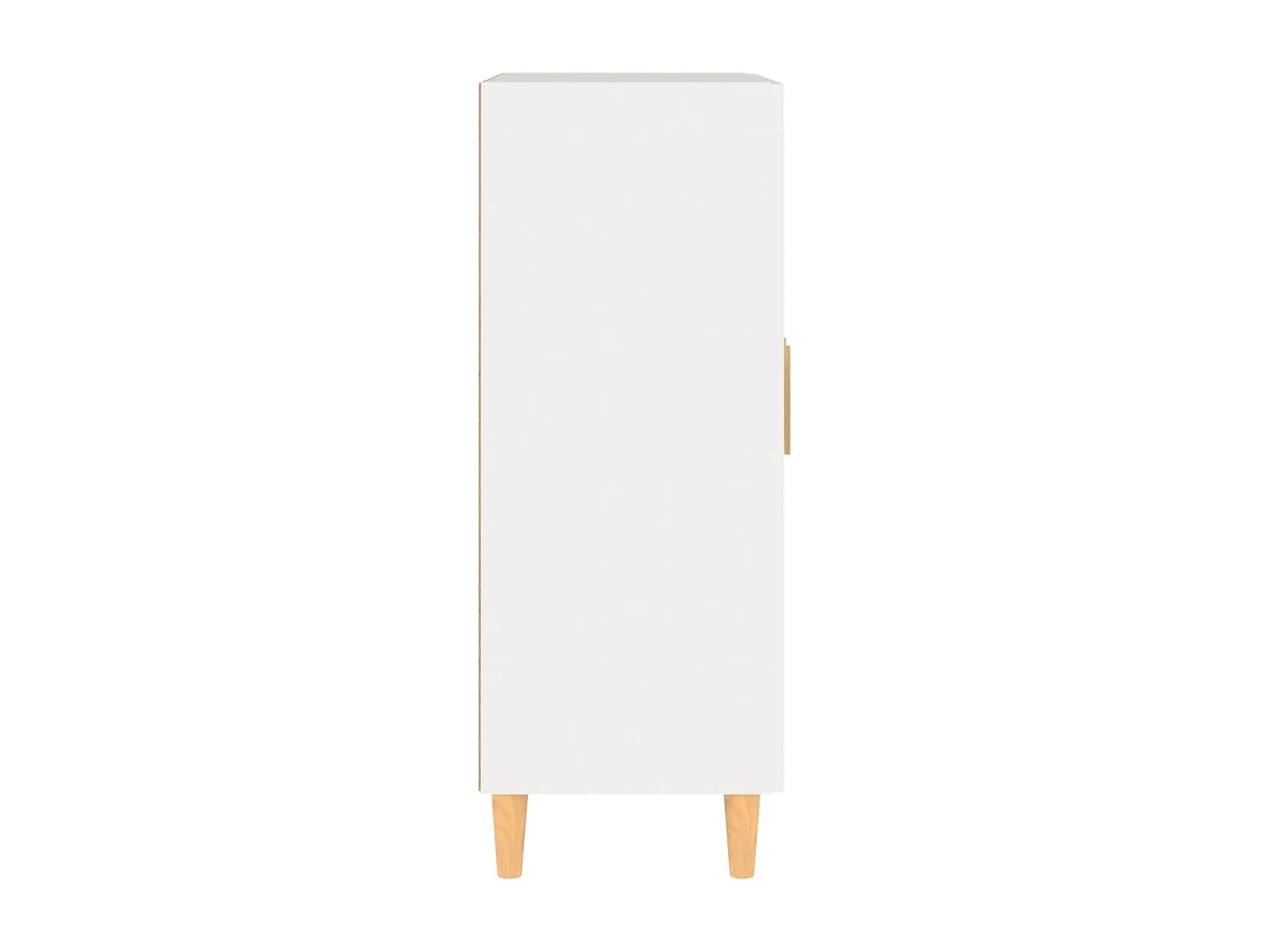 Sideboard Weiß 69,5x34x90 cm Holzwerkstoff