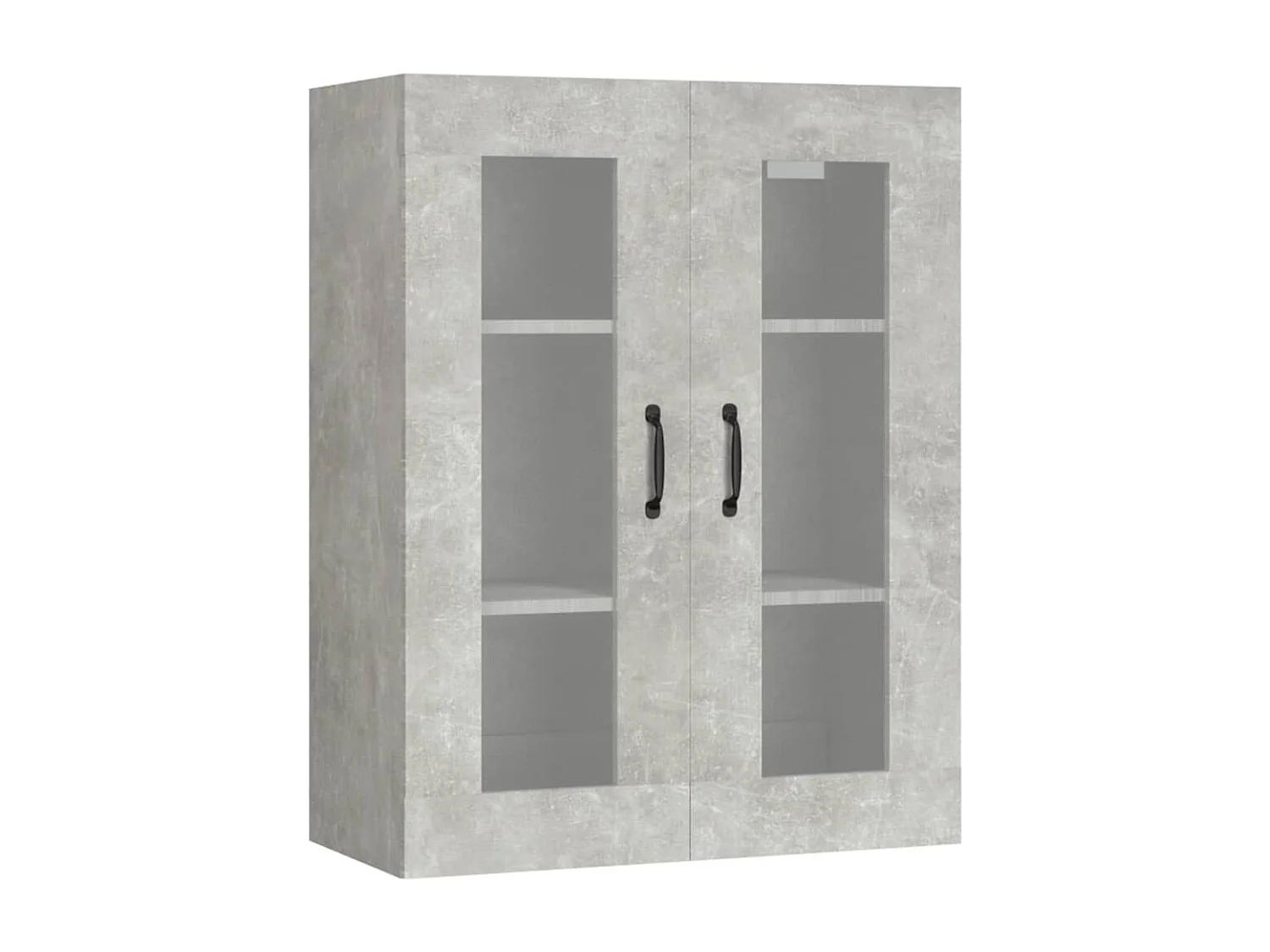 Hängeschrank Betongrau 69,5x34x90 cm