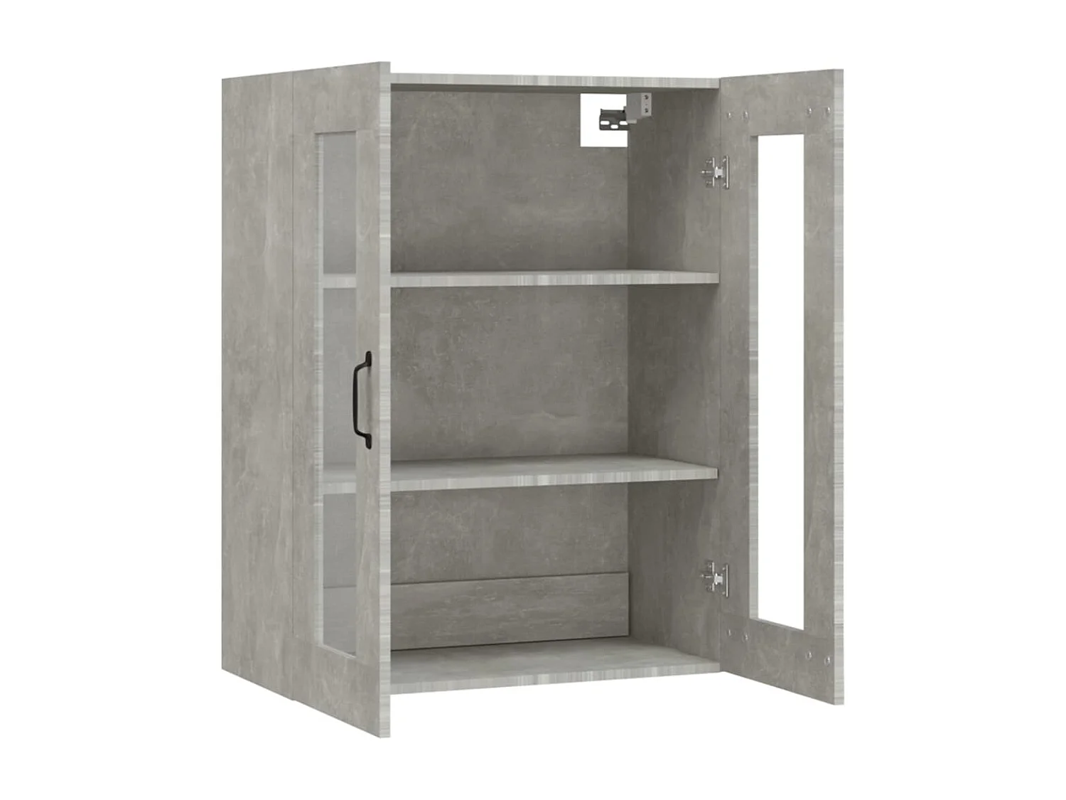 Hängeschrank Betongrau 69,5x34x90 cm