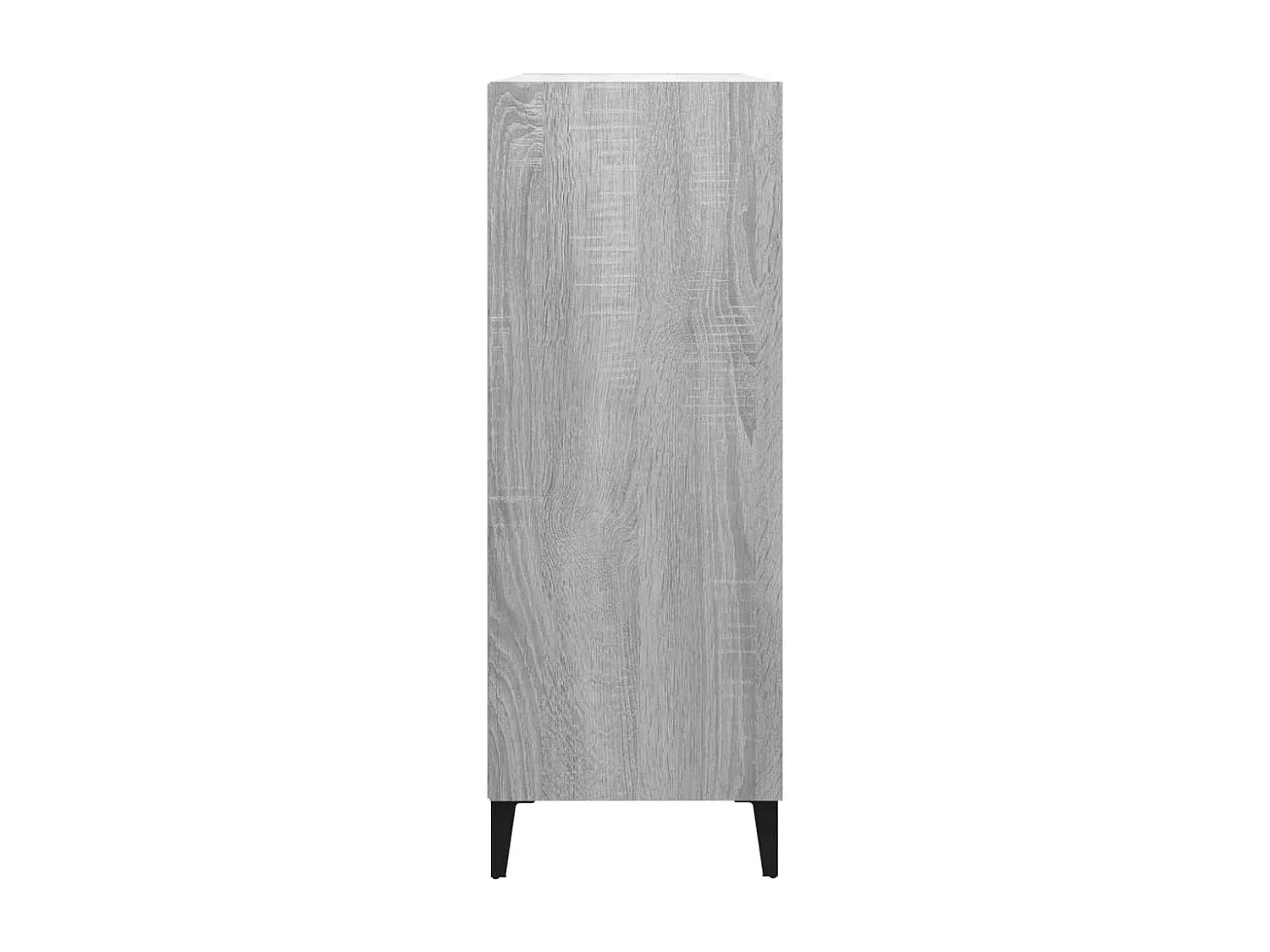 Dressoir 69,5x32,5x90 cm bewerkt hout grijs sonoma eikenkleurig