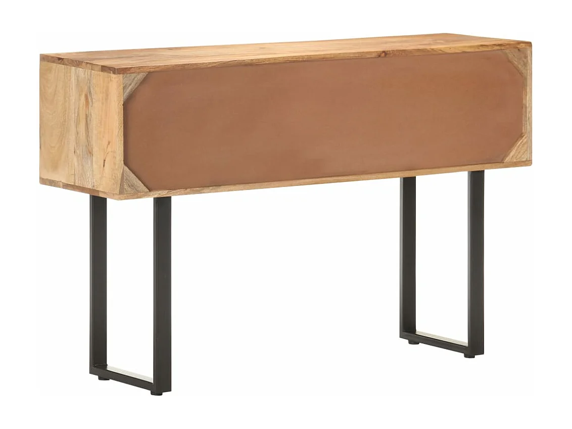 Aparador 116x35x75 cm madeira de mangueira maciça