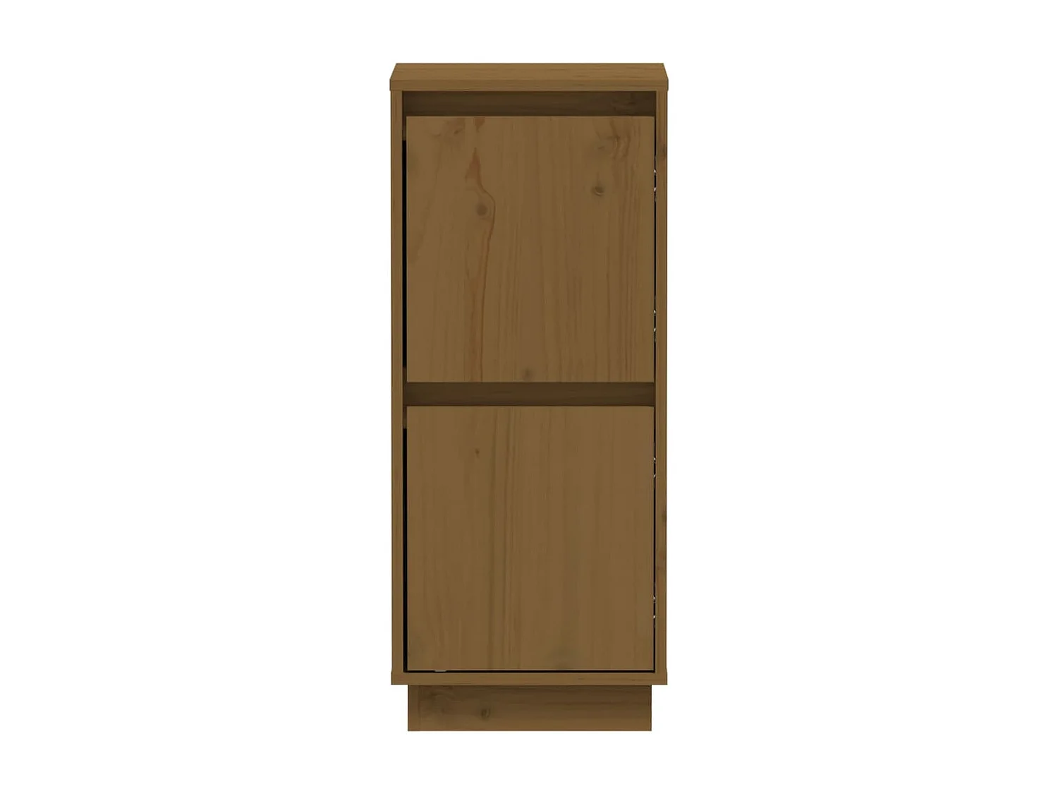 Credenze 2 pz Ambra 31,5x34x75 cm in Legno Massello di Pino