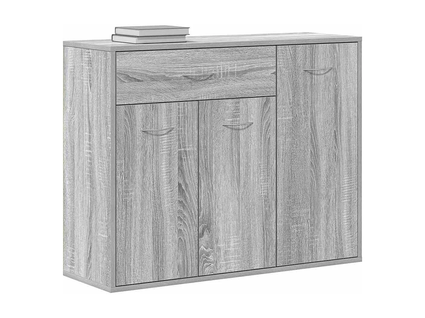 Buffet Sonoma gris 88x30x70 cm Bois d'ingénierie