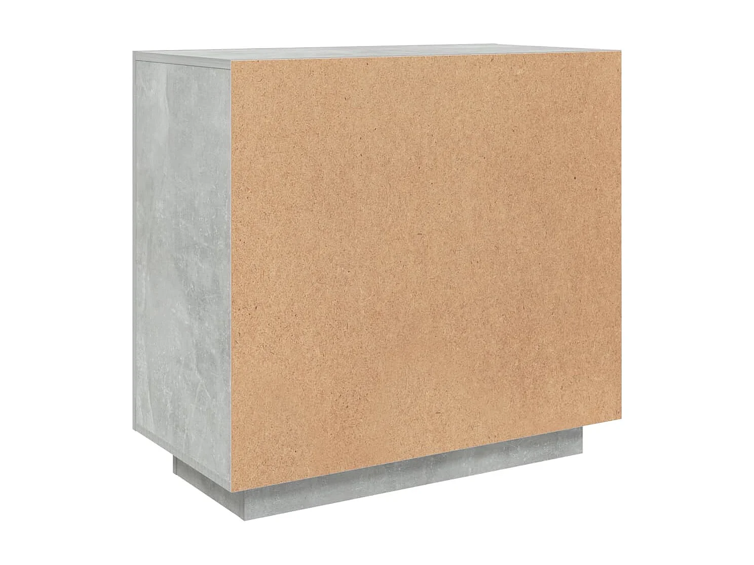 Sideboard Betongrau 80x40x75 cm Holzwerkstoff