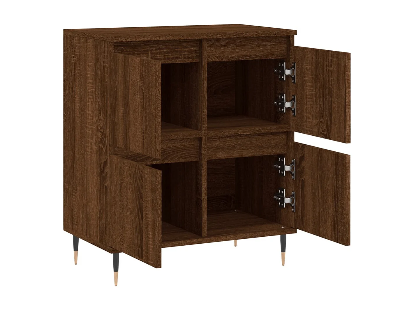 Buffet Chêne marron 60x35x70 cm Bois d'ingénierie