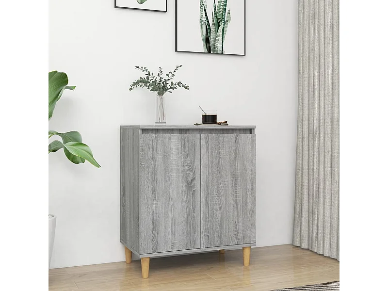 Buffet Sonoma gris 60x35x70 cm Bois d'ingénierie