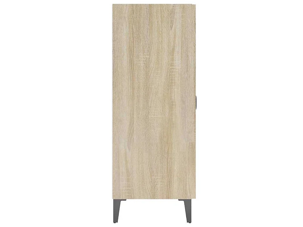 Credenza Rovere Sonoma 69,5x34x90 cm in Legno Multistrato