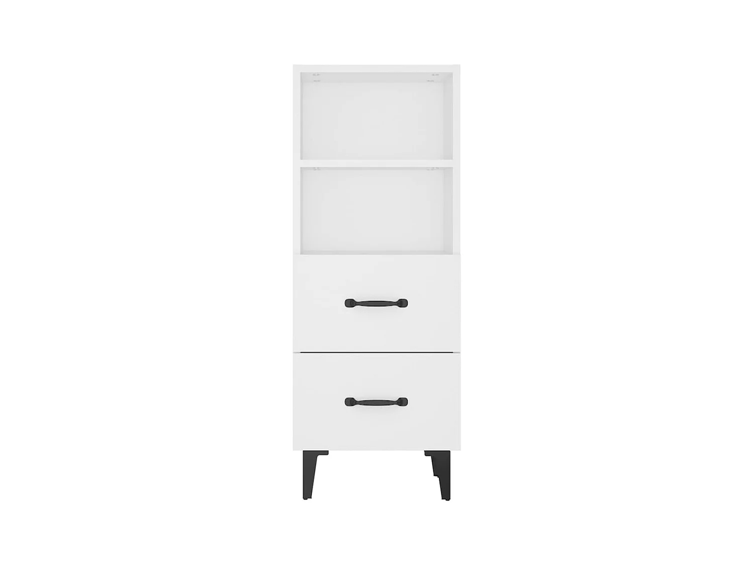 Aparador 34,5x34x90 cm madeira processada branco