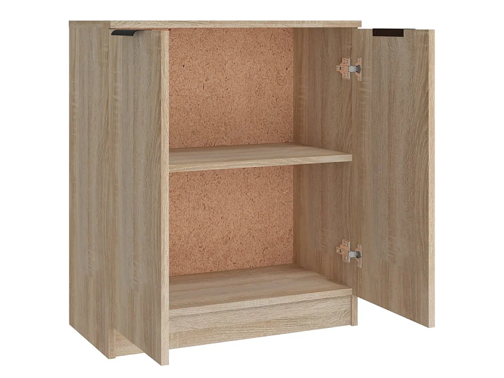 Credenze 3 pz Rovere Sonoma in Legno Multistrato