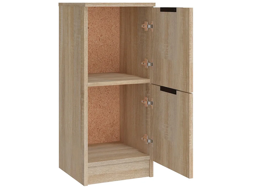 Credenze 3 pz Rovere Sonoma in Legno Multistrato
