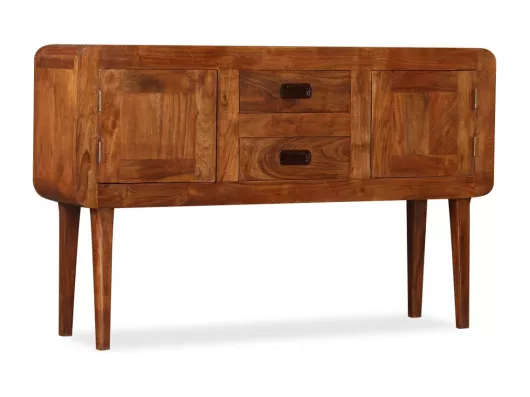 Kauf Unique Sideboard Massivholz mit Honigfarbenem Finish 120x30x75 cm