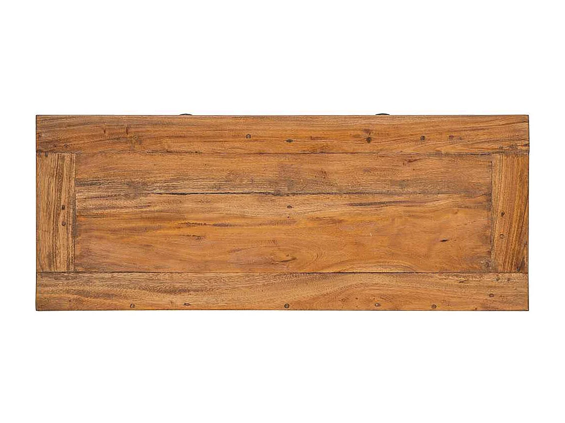 Buffet bois d'acajou massif 75x30x65 cm