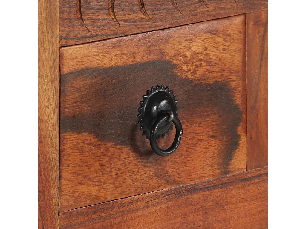 Aparador 50x30x100 cm madeira de acácia maciça